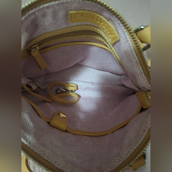 Dooney & Bourke Dillen Crossbody Satchel Mustard Yellow NWOT - Picture 5 of 9